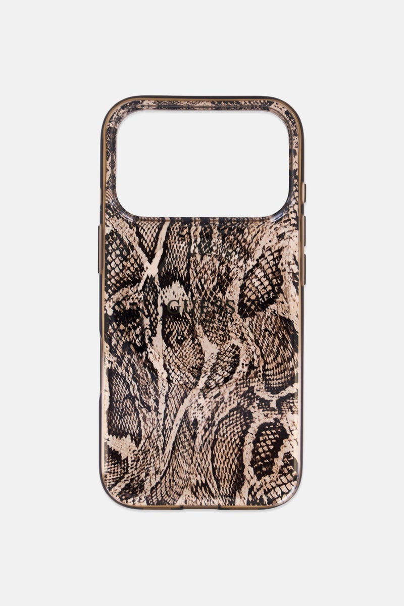 GUESS iPhone 17 Pro Magsafe Python Pattern Mobile Case, Multicolor - Image 2